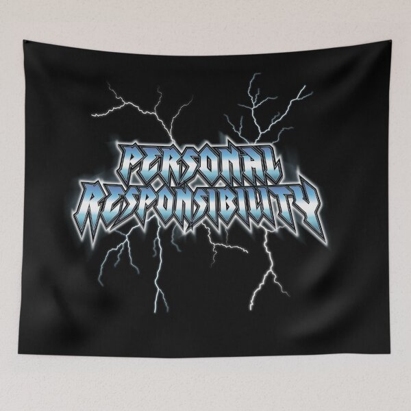 Item preview, Personal Responsibility with Lightning designed and sold by Radial Designs.