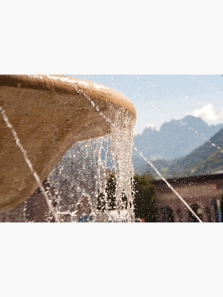 Fountain, Train Station Plaza, Bolzano/Bozen by leemcintyre