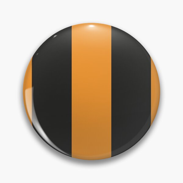 Item preview, Large ORANGE and BLACK Vertical STRIPES designed and sold by RachelMacht.