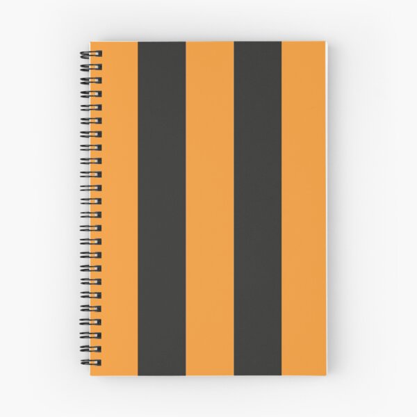 Item preview, Large ORANGE and BLACK Vertical STRIPES designed and sold by RachelMacht.