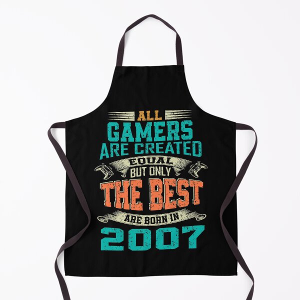 Item preview, all gamers are created equal but only the best are born 2007 | funny gamer designed and sold by YAHIA-14.