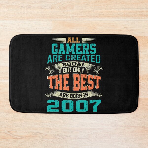 Item preview, all gamers are created equal but only the best are born 2007 | funny gamer designed and sold by YAHIA-14.