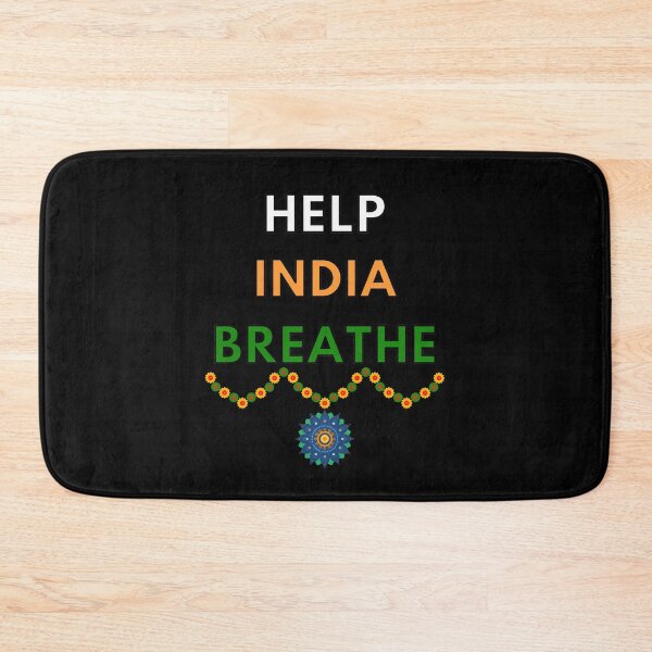 Item preview, Help India Breathe Covid Design For Collecting Donations - India Covid Aid designed and sold by TeensArts.