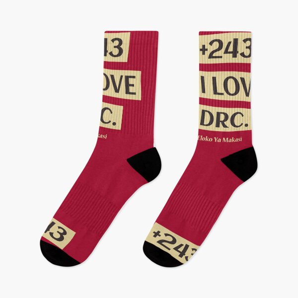 Item preview, +243 I LOVE DRC designed and sold by FlexMarket.