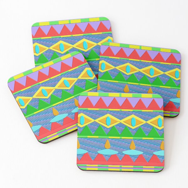 Item preview, Warm shapes and materials filled with a delightful Native American tribal style designed and sold by Ralek.