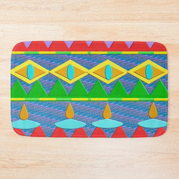 Item preview, Warm shapes and materials filled with a delightful Native American tribal style designed and sold by Ralek.