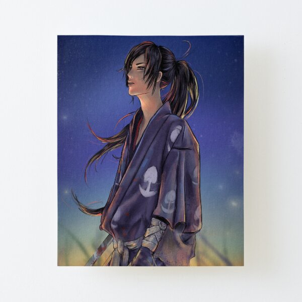 Hyakkimaru Impression montée sur toile