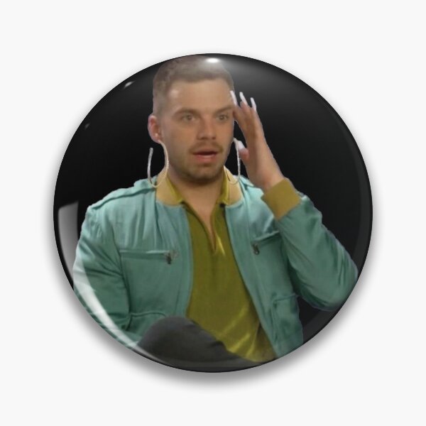 Item preview, Sebastian Stan con uñas largas y aretes designed and sold by L1 Creations.