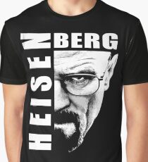 Heisenberg Black n White Graphic T-Shirt