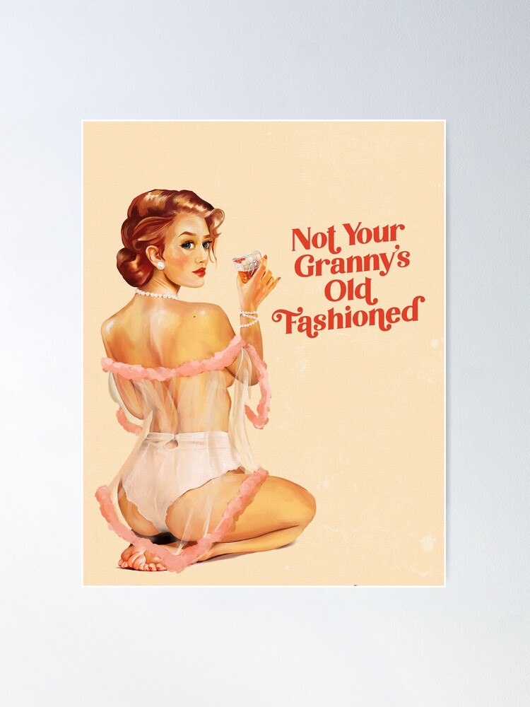 Not Your Granny's Old Fashioned Sexy Vintage Pinup Girl In