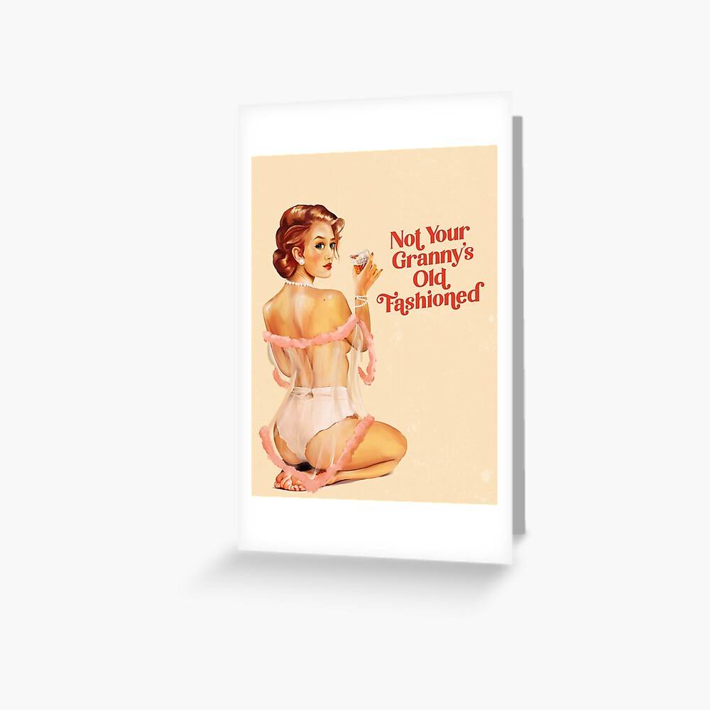 Not Your Granny's Old Fashioned Sexy Vintage Pinup Girl In