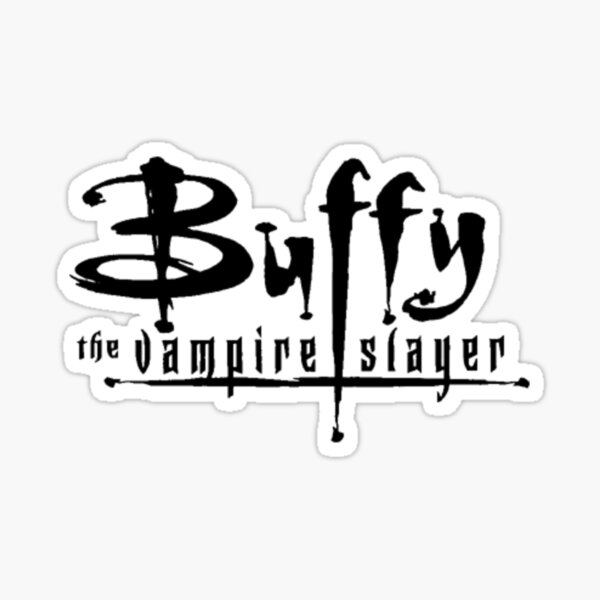 Buffy the Vampire Slayer Sticker - Laptop Stickers - Fast Shipping –  whatmabeldid