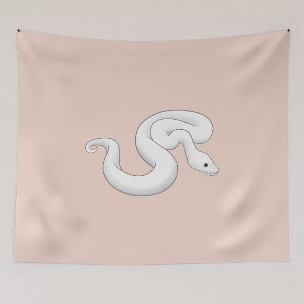 Item preview, Blue-Eyed Leucistic Ball Python designed and sold by anacecilia.