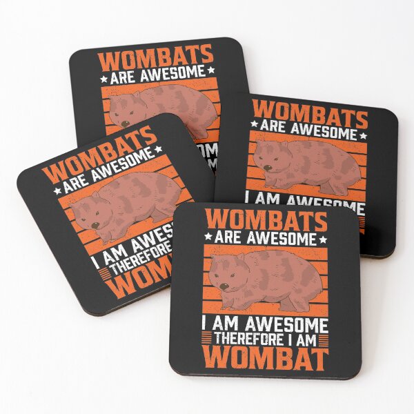 Item preview, Wombat is fantastic marsupial Australia saying designed and sold by madgrfx.