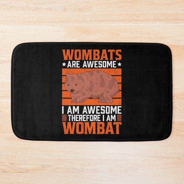 Item preview, Wombat is fantastic marsupial Australia saying designed and sold by madgrfx.