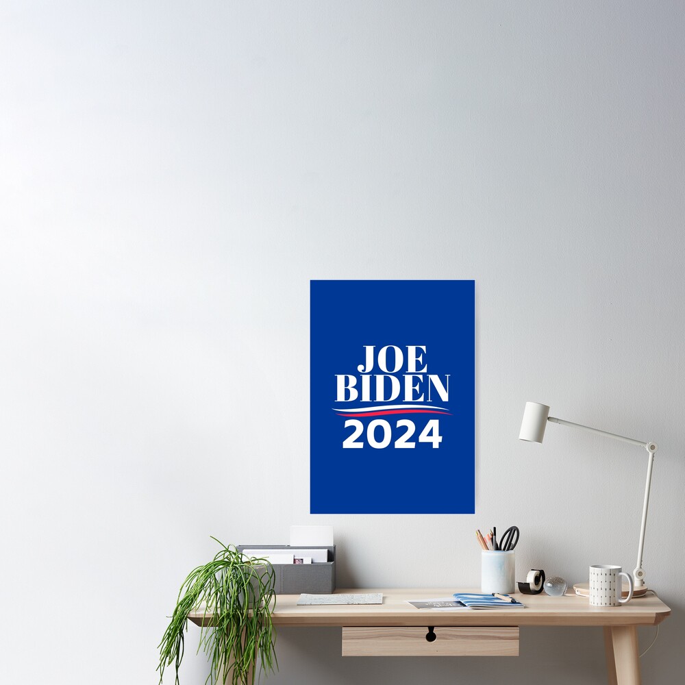 Joe Biden 2024 6 Poster By SalahBlt Redbubble   Cposter,small,square Product,1000x1000.2 