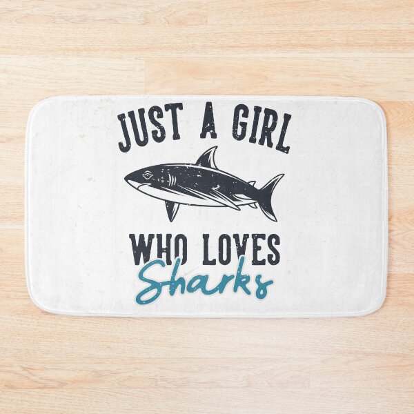 Item preview, JUST A GIRL WHO LOVES SHARKS DESIGN  designed and sold by Picspot.