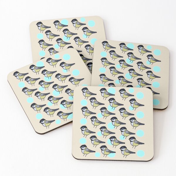 Item preview, flock of chickadee designed and sold by sandpiperstudio.