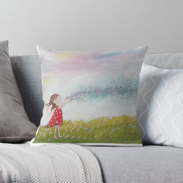 Letting It Go Throw Pillow