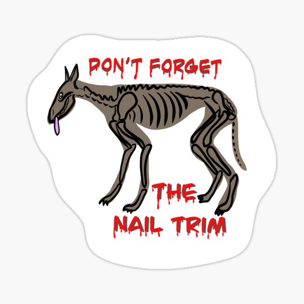 Item preview, Don’t forget the nail trim designed and sold by BrinaDraws.