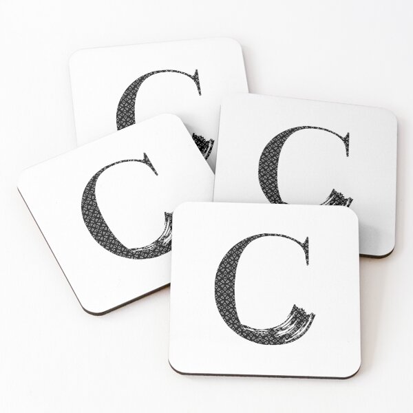 Item preview, Letter C - Black & White #1 designed and sold by Kettukas.