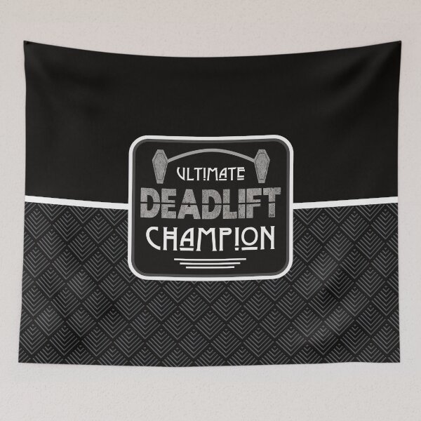 Item preview, Ultimate Deadlift Champion for Morticians designed and sold by NoBonesLife.