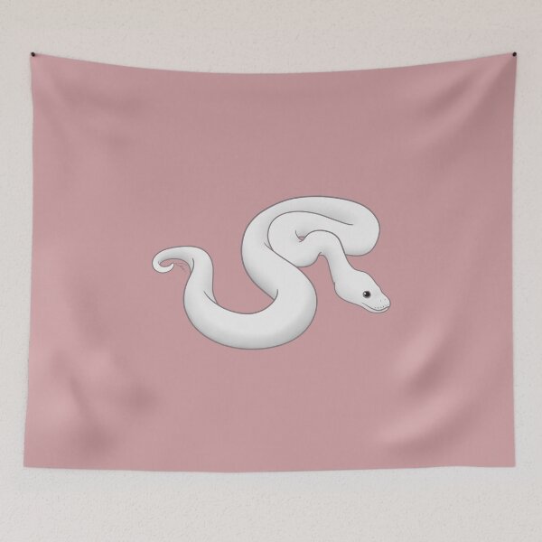 Item preview, Blue-Eyed Leucistic Ball Python II designed and sold by anacecilia.