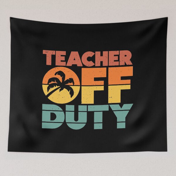 Item preview, Teacher Off Duty Funny Vacation Sunset designed and sold by d247.
