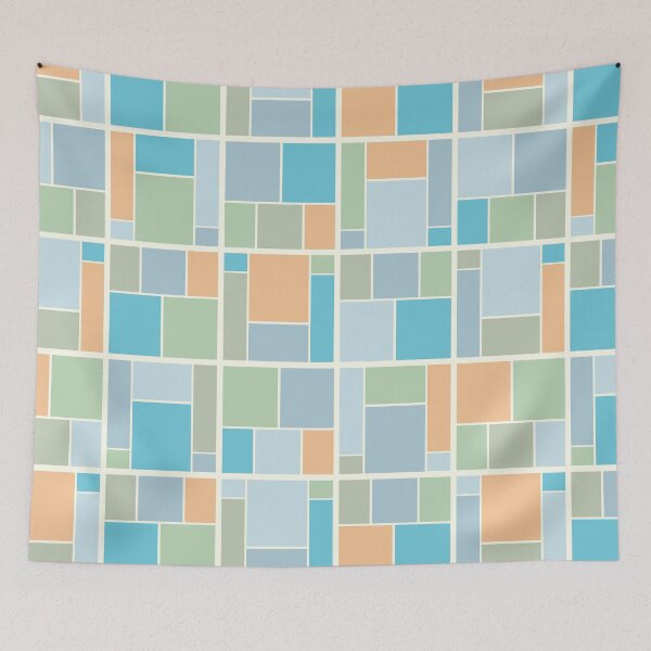 Item preview, Blocks wallpaper - Spring designed and sold by JRP Design.