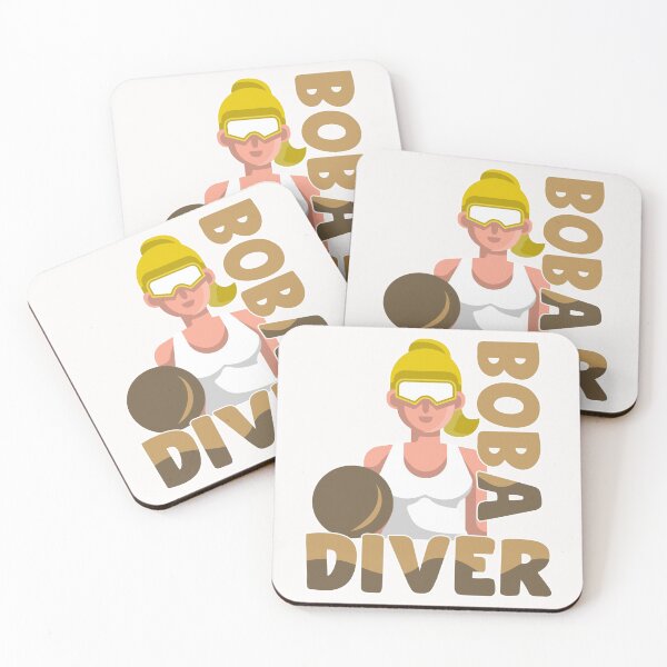 Item preview, Boba Diver Korean Milk Tea Tapioca Pearls Gift designed and sold by TheAplus.