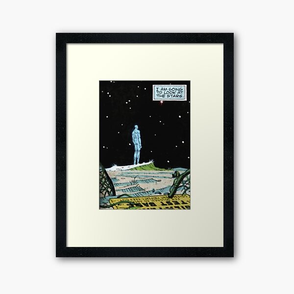 Stars over Manhattan Framed Art Print