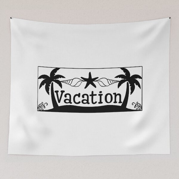 Item preview, Vacation Black designed and sold by sisilmahendra.