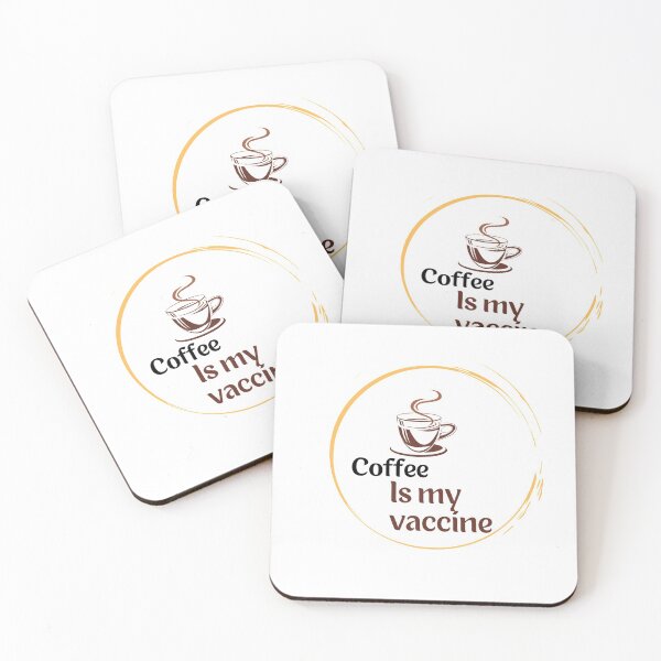 Item preview, Coffee is my vaccine designed and sold by HavArt.