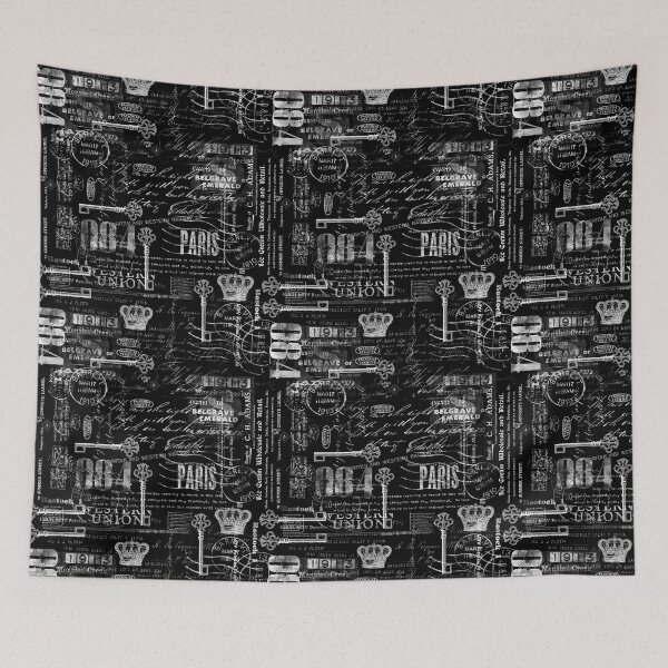 Item preview, Vintage Handwriting And Steampunk Pattern Nostalgic Century Style designed and sold by artsandsoul.