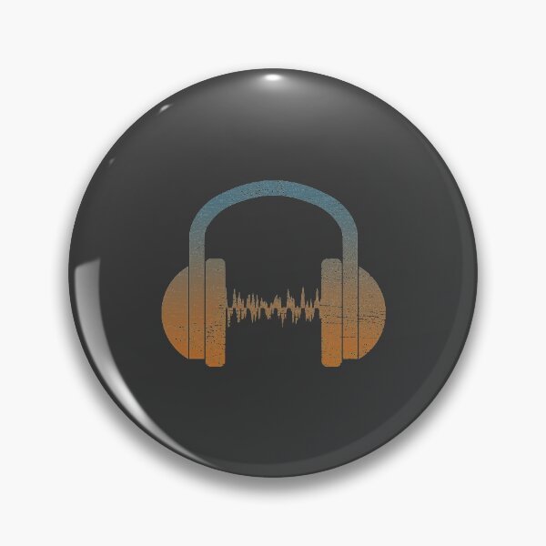 Item preview, Headphones in blue and orange designed and sold by Interpret108.