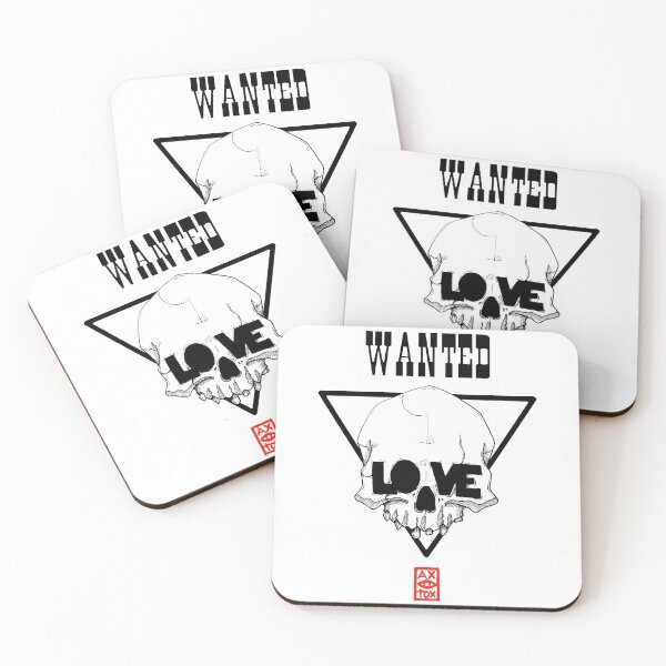Item preview, Wanted Love WANTED LOVE Skull SKULL designed and sold by ETNIAX  ART.