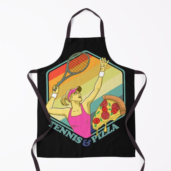 Artikelvorschau, Tennisschläger Pizza Girl Pasta Lover Sportgeschenk entworfen und verkauft von TheAplus.