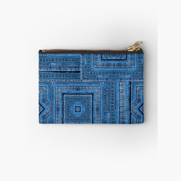 Aperçu de l'œuvre Conception de patchwork en jean bleu cool créée et vendue par sosweet.