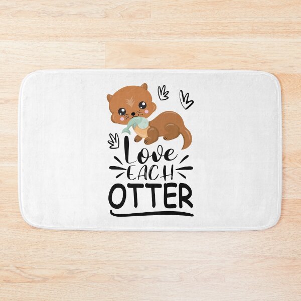 Item preview, Love Each Other | Otter love designed and sold by Petra Becker.