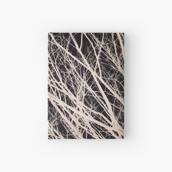 Item preview, Black & Beige Silhouette of Bare Tree Branches designed and sold by SXW Designs.