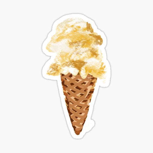Ice cream cone Sticker