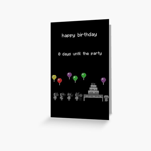 FNAF Birthday Download Five Night's at Freddy's -  Canada  Five nights  at freddy's, Birthday printables, Birthday party punches