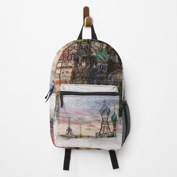 Item preview, beautiful city Saint Petersburg Watercolor painting  designed and sold by Apparel Fashion.