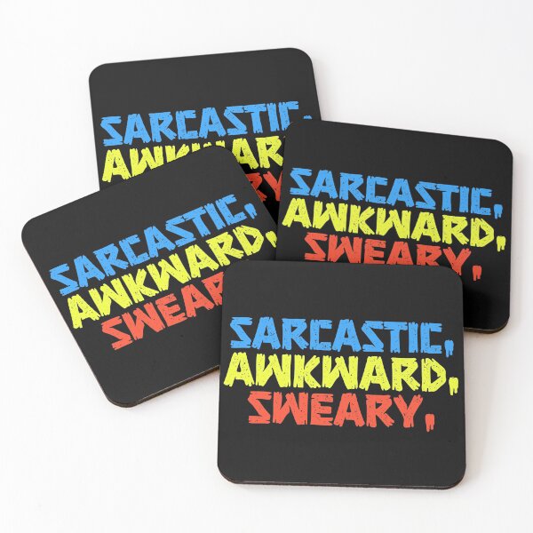 Item preview, Sarcastic Awkward Sweary designed and sold by DonmedPro1.