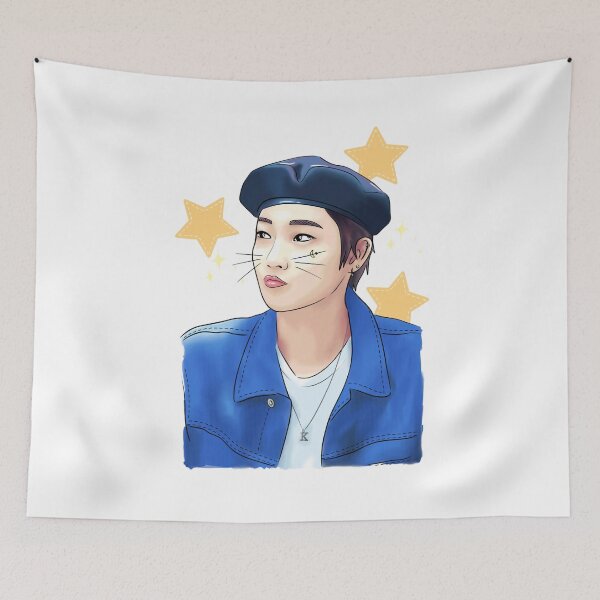 Item preview, The Boyz - Kevin moon and stars designed and sold by AnimeDesignX.