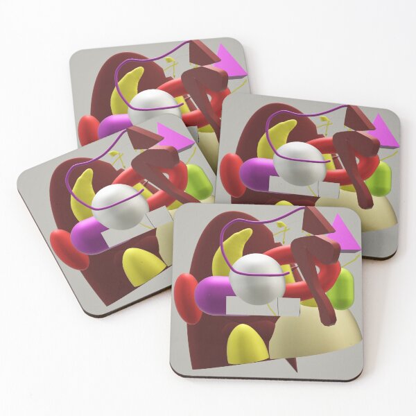 Item preview, 3D shapes and colorful  designed and sold by jotcar.