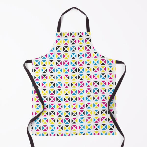 Item preview, Rounded Triangle Pattern (CMYK) designed and sold by John Uttley.