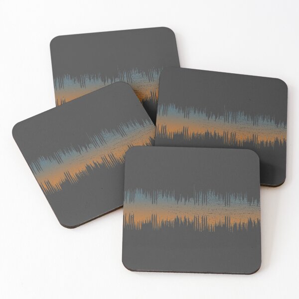 Item preview, Copy of Sound Wave in Blue and Orange designed and sold by Interpret108.