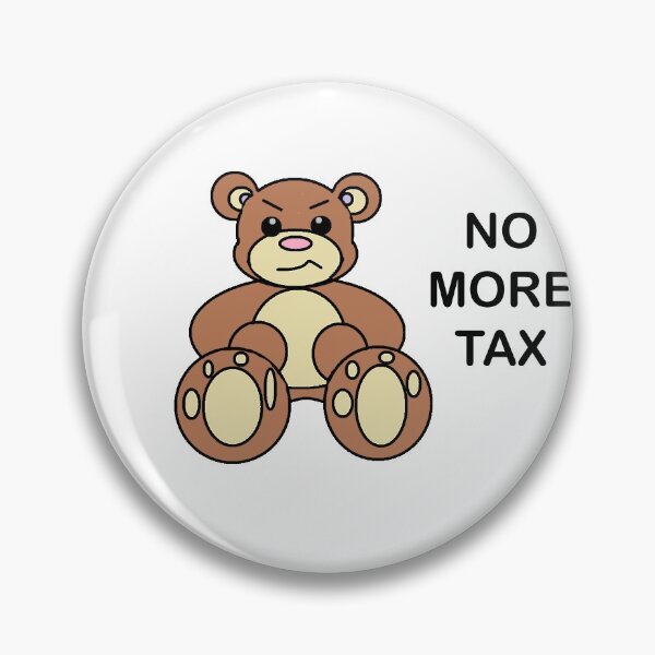 Item preview, No more tax designed and sold by Palmyr.