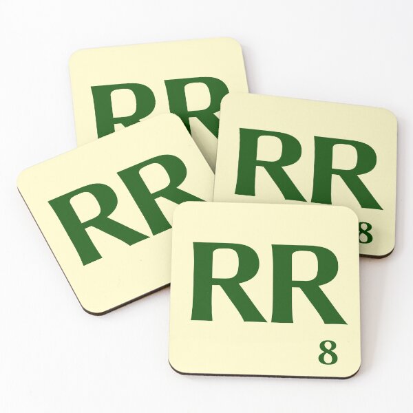 Item preview, Ficha de Scrabble de la RR de 8 puntos designed and sold by fgrdisseny.